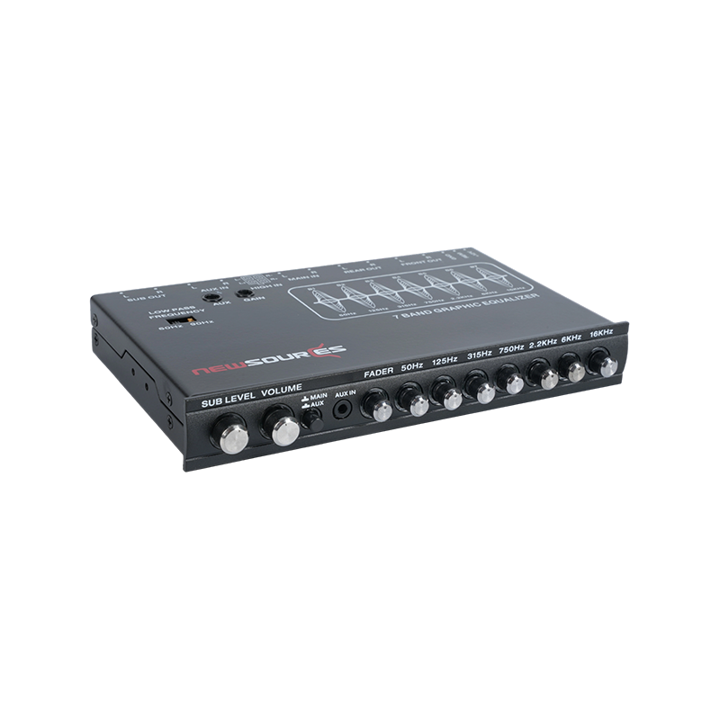 VII Band Parametric Equalizer cum AUX Input